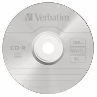Диск Verbatim CD-R 700Mb 48x DataLife+ Jewel Case 43327