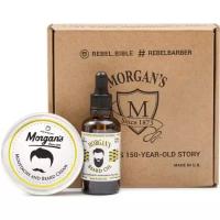 Подарочный набор Morgans (масло для бороды 30мл + крем для бороды и усов 30мл)