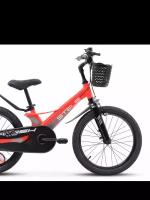 Детский велосипед STELS Flash KR 18" Z010, рама 9.1", красный, 2024
