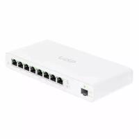 Ubiquiti Маршрутизатор Ubiquiti UISP Router 2 ядра (880 МГц), 8х 1G RJ45, 1х SFP, раздача PoE 110 Вт UISP-R