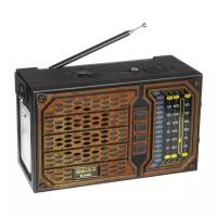 Радиоприемник Meier M-560BT MP3 плеер+Bluetooth (коричневый)