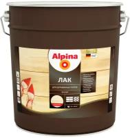 Лак для деревянных полов Alpina цвет прозрачный 9 л