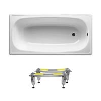 Стальная ванна Sanitana BLB Europa S30000712000000N (B20E12001N): металлическая ванна 120х70 см с ножками, сталь толщиной 2,2 мм. Португалия