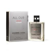 Туалетная вода для мужчин All our sport, по мотивам Allure sport Chanel, 100 мл