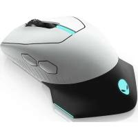 Мышь Dell Mouse AW610M Alienware; Gaming; Wired/Wireless; USB; Optical; 16000 dpi; 7 butt; Lunar light