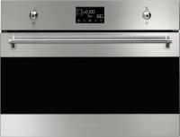 Компактный духовой шкаф с СВЧ Smeg SO4302M1X