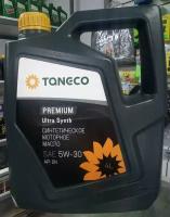 Синтетическое моторное масло TANECO Premium Ultra Synth SAE 5W-30, 4 л