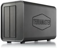 Сетевое хранилище TerraMaster F2-212 настольный 2шт. 3.5"/2.5" SATA III 44TB RAID 0,RAID 1,Single disk,TRAID 1 GB DDR4 Кол-во сетевые интерфейсов 1шт. 1 Gb/s