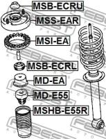 опора амортизатора подвески, MSBECRL FEBEST MSB-ECRL