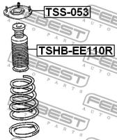 Пыльник заднего амортизатора (TOYOTA COROLLA AE10 /CE10 /EE10 1991-2002) FEBEST, TSHBEE110R FEBEST TSHB-EE110R