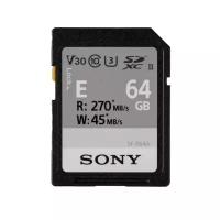 Карта памяти 64GB Sony SDXC 270R/45W (SF-E64/A)