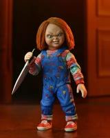 Коллекционная фигурка NECA 1/12 Child's Play: Chucky TV Series - Ultimate Chucky (нека Детские игры: ТВ Сериал Чаки - Ультимейт серия Чаки, 15 см)