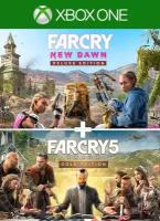 Игра Far Cry 5 Gold Edition + Far Cry New Dawn Deluxe Edition для Xbox One/Series X|S, многоязычная,электронный ключ Аргентина