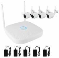 PX-KIT-PG420-20W 2Мп Комплект видеонаблюдения из четырех уличных Wi-Fi видеокамер