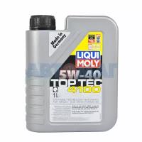 Масло моторное LIQUI MOLY НС 5w40 Top Tec 4100 A3/B4/C3 1л HC-cинтетич