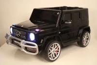 RiverToys Автомобиль Mercedes-AMG G63 4WD S307, черный глянец