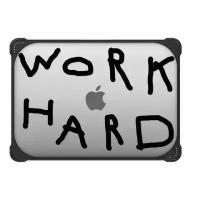 Чехол для ноутбука Casetify MacBook Impact Case Work Hard MacBook Air 13.6 (2022) black