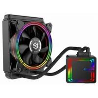 Жидкостная система охлаждения Alseye H120 Universal Platfrom PWM Single 5colors+ LED fan