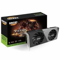 INNO3D Видеокарта INNO3D RTX4070 TWIN X2 12GB GDDR6X 192-bit DPx3 HDMI 2FAN RTL GeForce RTX 4070