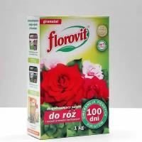 Florovit' гранулированное садовое удобрение для роз (коробка), 1кг