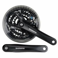 Система под квадрат 3х7/8, 42/32/22, 170мм SHIMANO M361 Acera, защита, черн