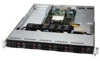 Серверная платформа Supermicro SuperServer 1U 110P-WTR no CPU(1)3rd Gen Xeon Scalable/TDP 270W/ no DIMM(8)/SATARAID HDD(10)S