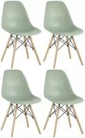 Стул Stool Group Стул Eames DSW серо-зеленый x4 арт. УТ000035179