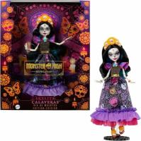 Модная кукла Monster High Howliday Skelita Calaveras D a De Muertos Скелита Калаверас