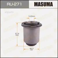 MASUMA RU-271 RU-271_сайлентблок рычага передн. подвески передн.!\Mitsubishi L400 SPACE GEAR 94-01