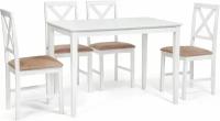 Обеденный комплект Хадсон (стол + 4 стула)/ Hudson Dining Set