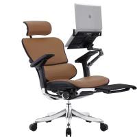 Компьютерное кресло Comfort Seating Ergohuman Plus Lux STATION со столиком для ноутбука и подставкой для ног, и вешалка-плечики в подарок