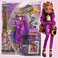 Кукла Клодин Вульф Monster High в вечернем наряде для бала Monster Ball