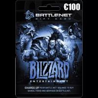 Подарочная Карта пополнения Blizzard 100€ - GIFT CARD 100 EURO