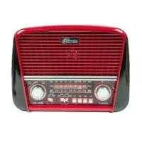 Радиоприемник Ritmix RPR-050 Red ретро-дизайн, диапазоны FM, СВ*AM, КВ*SW, usb, SD, MP3 плеер - красный