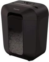 Шредер Fellowes PowerShred LX45 черный (секр.P-4) перекрестный 8лист. 17лтр. скрепки скобы пл.карты