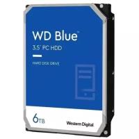 Жесткий диск Western Digital SATA 6TB 6GB/S 256MB BLUE WD60EZAX WDC