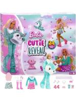 Игровой набор с куклой Адвент календарь Барби Barbie Cutie Reveal с 25 сюрпризами