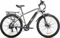 Электровелосипед Eltreco XT 850 Pro (2024) (Велогибрид Eltreco XT 850 Pro Серо-зеленый-2674, 024314-2674)