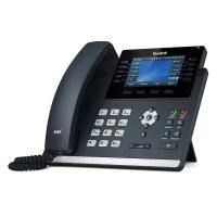 Yealink VoIP-телефон YEALINK SIP-T46U SIP-телефон, цветной экран, 2 порта USB, 16 аккаунтов, BLF, PoE, GigE, без БП