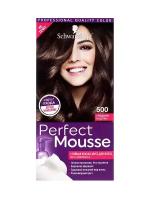 Perfect Mousse стойкая краска-мусс для волос, 500 средний каштан