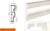 Фасадный Молдинг Lepninaplast МВ-100/1 В100хШ25хД2000 мм / Лепнинапласт
