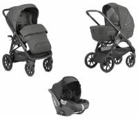 Универсальная коляска Inglesina Aptica XT 2020, 4 в 1, с подставкой для люльки, charcoal grey