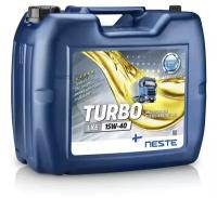 NESTE 186420 масо моторное NESTE TURBO LXE 15W-40 20 минера