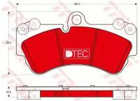 TRW GDB1720DTE Колодки торм.пер