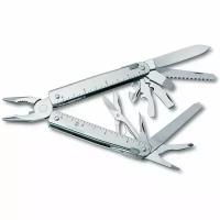 Мультитул Victorinox SwissTool 27, 115 мм, 27 функций, кожаный чехол, 3.0327.L