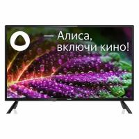 32" Телевизор BBK 32LEX-7257/TS2C (B), HD, черный, смарт ТВ, YaOS