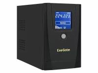 Источник бесперебойного питания EXEGATE SpecialPro Smart LLB-1000.LCD.AVR.1SH.2C13.RJ.USB (EX292788RUS)