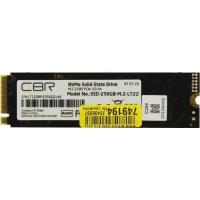 Жёсткий диск 256Gb SSD M.2 CBR SSD-256GB-M.2-LT22 {M.2 NVMe, 1300/2000MB/s}