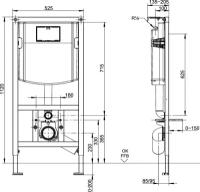 Инсталляция для унитаза Villeroy&Boch 9224 61 00