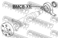 Подшипник подвесной, BMCBX5 FEBEST BMCB-X5